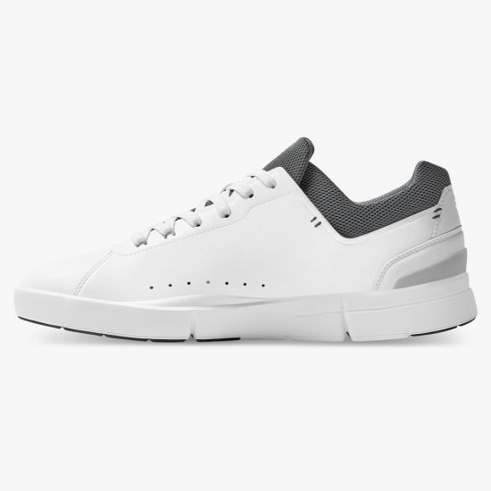 On THE ROGER Advantage: the versatile everyday sneaker - White | Rock - Click Image to Close