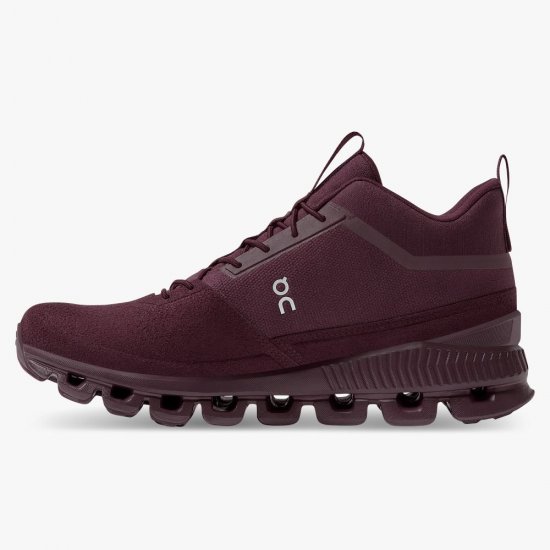 On Cloud Hi - High Top Sneaker - Mulberry - Click Image to Close