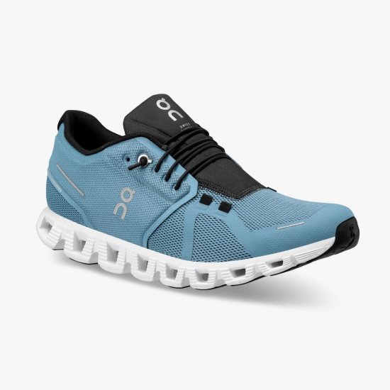 On Cloud 5 - the lightweight shoe for everyday performance - Niagara | Black - Click Image to Close
