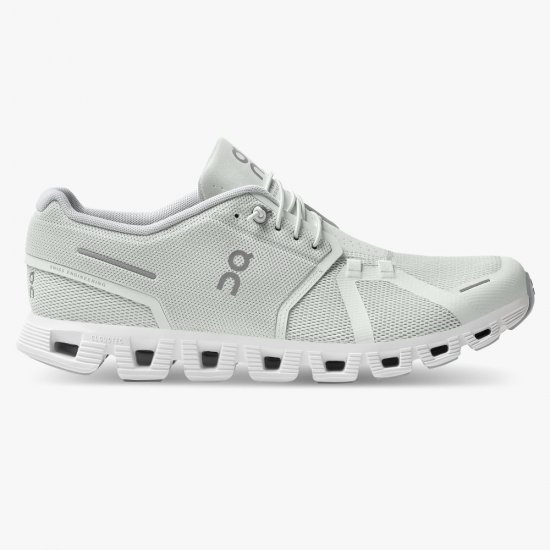On Cloud 5 - the lightweight shoe for everyday performance - Ice | White - Click Image to Close