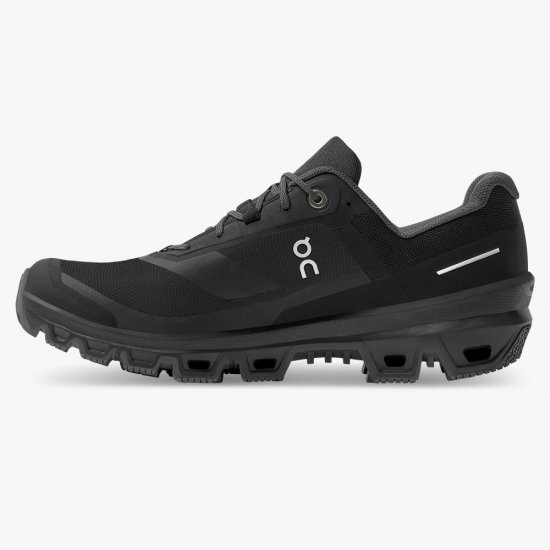 On Cloudventure Waterproof: Trail Running Shoe - Black - Click Image to Close