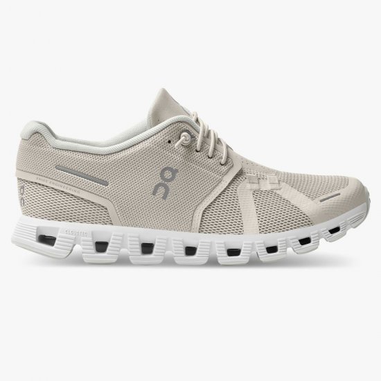 On Cloud 5 - the lightweight shoe for everyday performance - Pearl | White - Click Image to Close