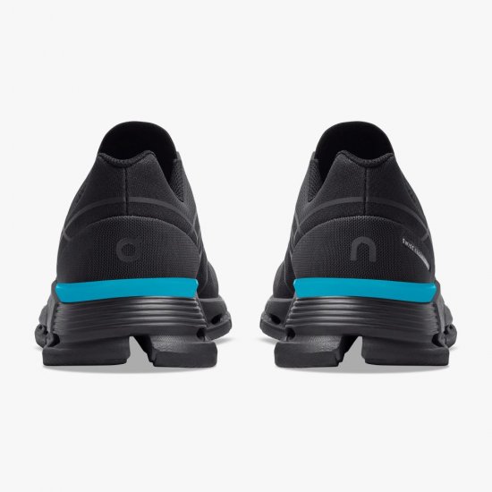 On The Cloudnova Z5: the new hybrid shoe - Black | Cyan - Click Image to Close