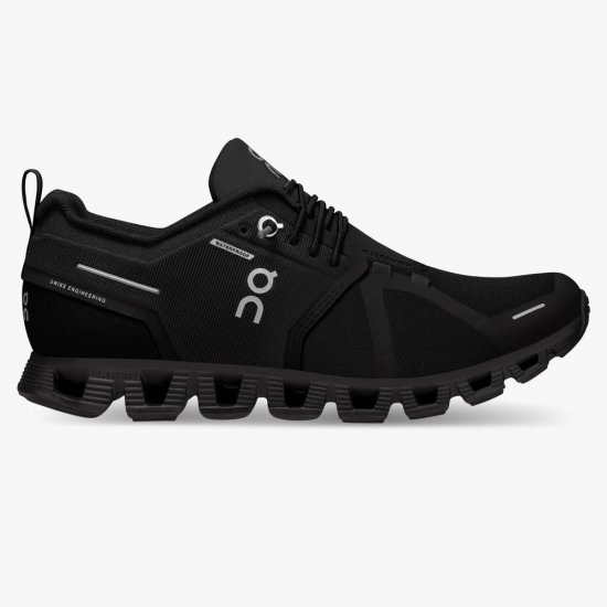 On Cloud 5 Waterproof - Lightweight Waterproof Running Shoe - All | Black - Click Image to Close