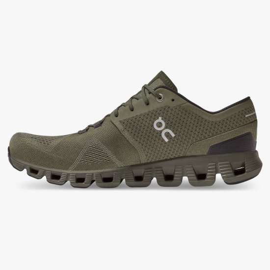 On New Cloud X - Workout and Cross Training Shoe - Olive | Fir - Click Image to Close