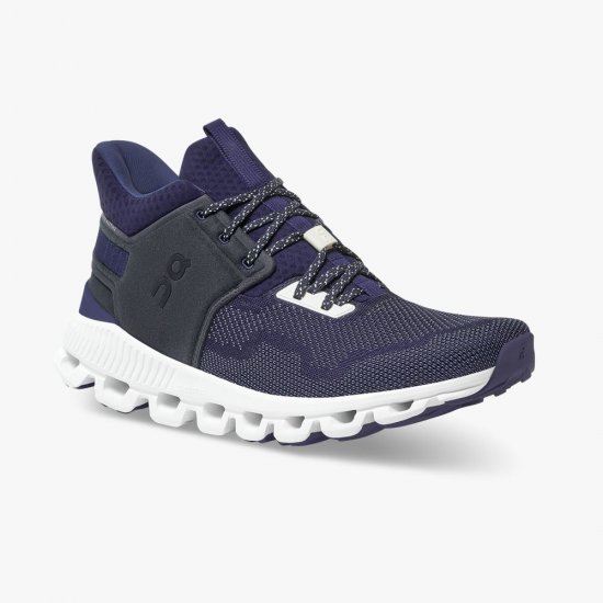 On Cloud Hi Edge - The street-ready sneaker silhouette - Ink | Midnight - Click Image to Close