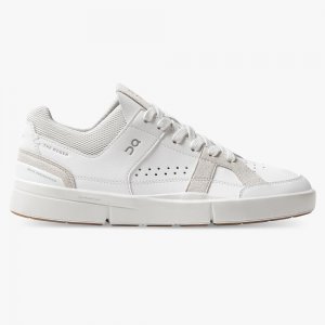 On THE ROGER Clubhouse: the expressive everyday sneaker - White | Sand