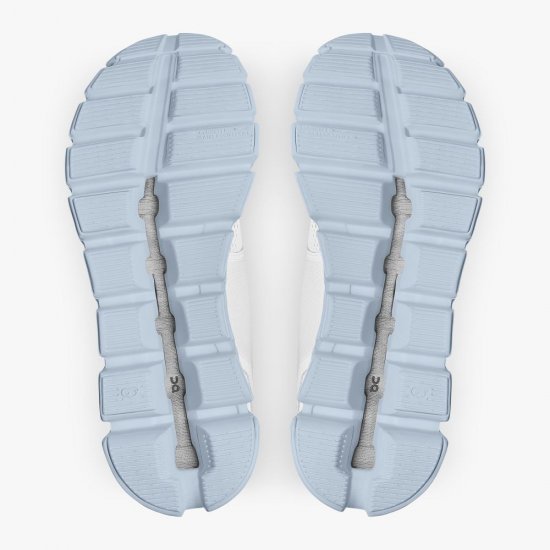 On Cloud 5 - the lightweight shoe for everyday performance - White | Chambray - Click Image to Close