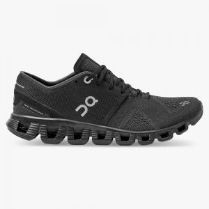 On New Cloud X - Workout and Cross Training Shoe - Black | Asphalt