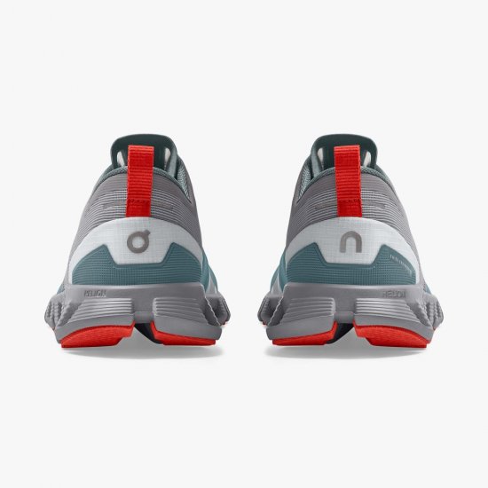 On Cloud X Shift: Colorful Lightweight Workout Shoe - Alloy | Red - Click Image to Close