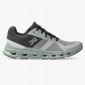 On The Cloudrunner: Supportive & Breathable Running Shoe - Alloy | Moss