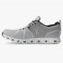 On Cloud 5 Waterproof - Lightweight Waterproof Running Shoe - Glacier | White