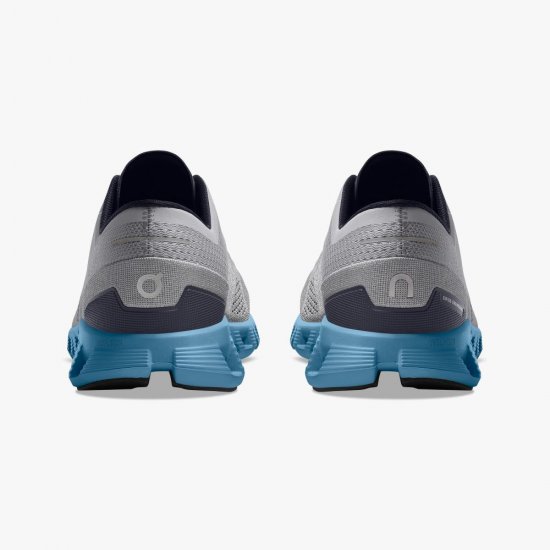On New Cloud X - Workout and Cross Training Shoe - Alloy | Niagara - Click Image to Close