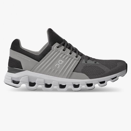 On Cloudswift - Road Shoe For Urban Running - Rock | Slate - Click Image to Close