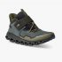 On Cloud Hi Edge Defy: active urban shoes for cold weather - Olive | Fir
