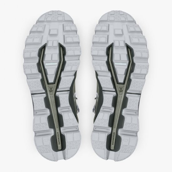 On Cloudrock Waterproof - The Lightweight Hiking Boot - Kelp | Lead - Click Image to Close