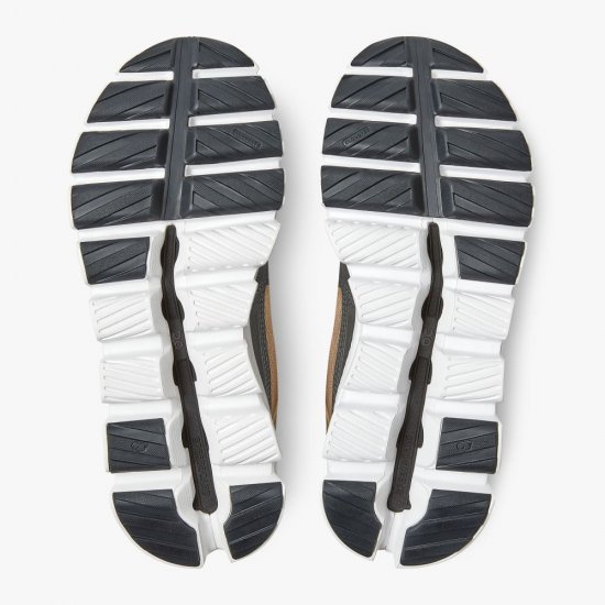 On Cloud Hi - High Top Sneaker - Chai | Magnet - Click Image to Close