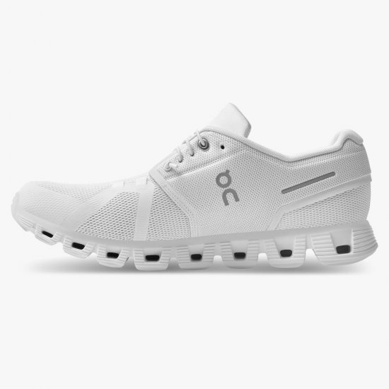 On Cloud 5 - the lightweight shoe for everyday performance - All | White - Click Image to Close