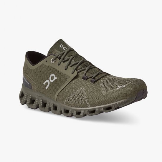 On New Cloud X - Workout and Cross Training Shoe - Olive | Fir - Click Image to Close
