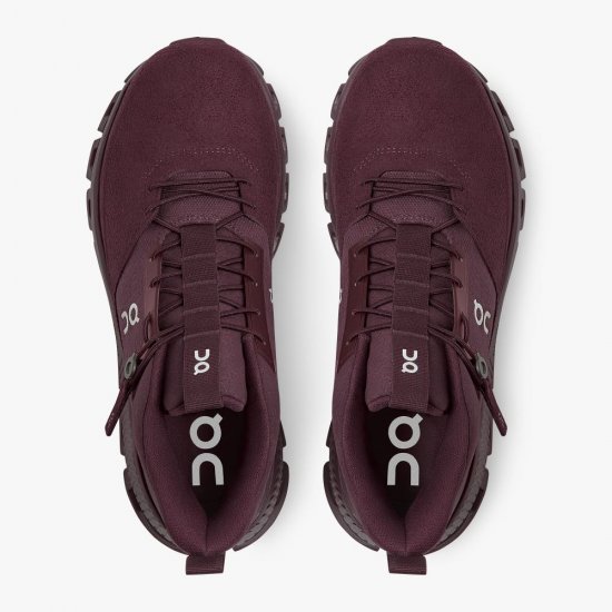 On Cloud Hi - High Top Sneaker - Mulberry - Click Image to Close
