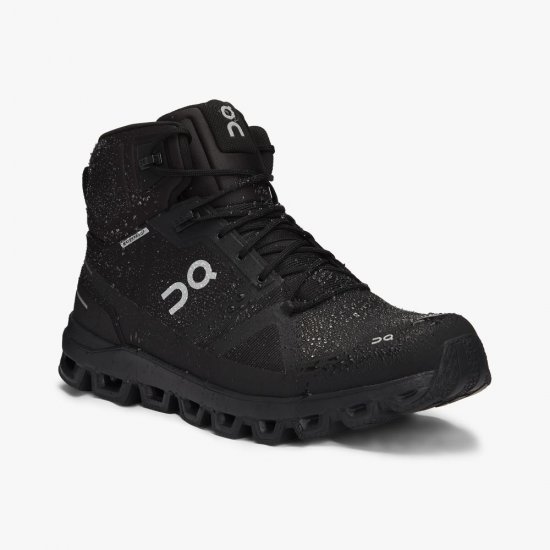 On Cloudrock Waterproof - The Lightweight Hiking Boot - All | Black - Click Image to Close