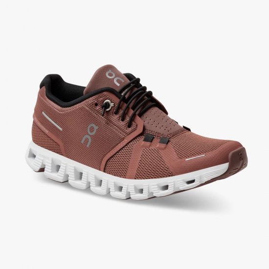On Cloud 5 - the lightweight shoe for everyday performance - Rust | Black - Click Image to Close