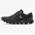 On New Cloud X - Workout and Cross Training Shoe - Black | Asphalt