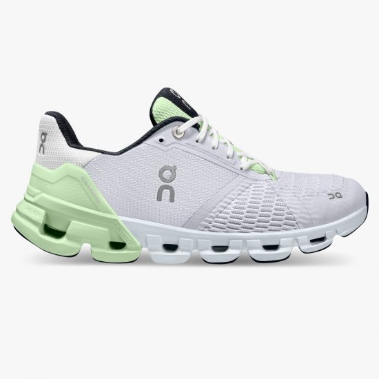 On Cloudflyer: Supportive Running Shoe. Light & Stable - Lavender | Meadow - Click Image to Close