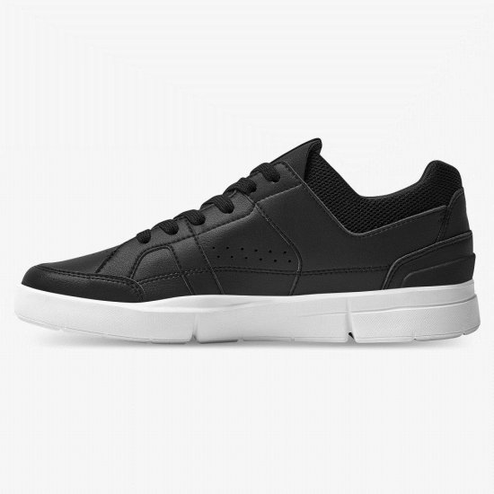 On THE ROGER Clubhouse: the expressive everyday sneaker - Black | White - Click Image to Close