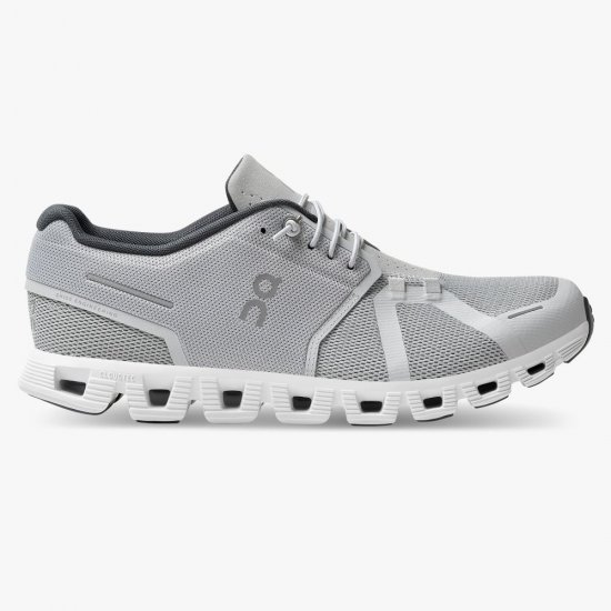 On Cloud 5 - the lightweight shoe for everyday performance - Glacier | White - Click Image to Close