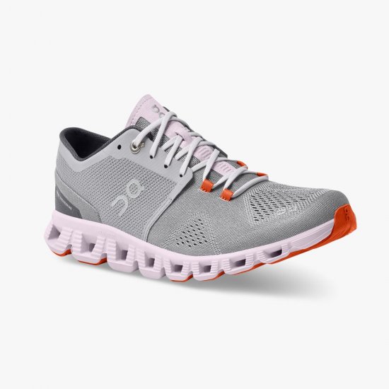 On New Cloud X - Workout and Cross Training Shoe - Alloy | Lily - Click Image to Close
