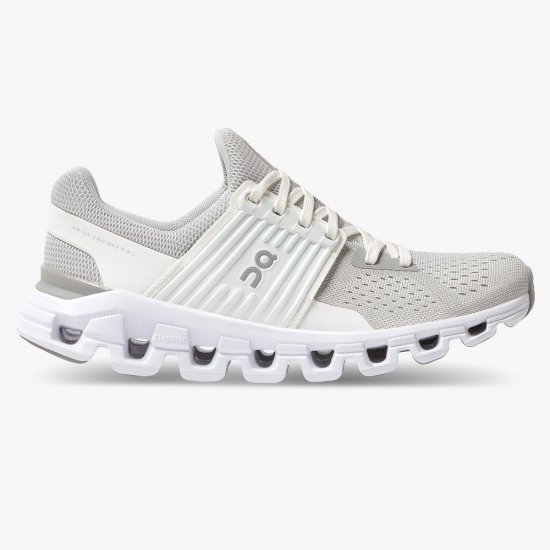 On Cloudswift - Road Shoe For Urban Running - Glacier | White - Click Image to Close