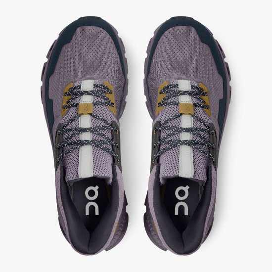 On Cloud Hi Edge - The street-ready sneaker silhouette - Pebble | Lilac - Click Image to Close