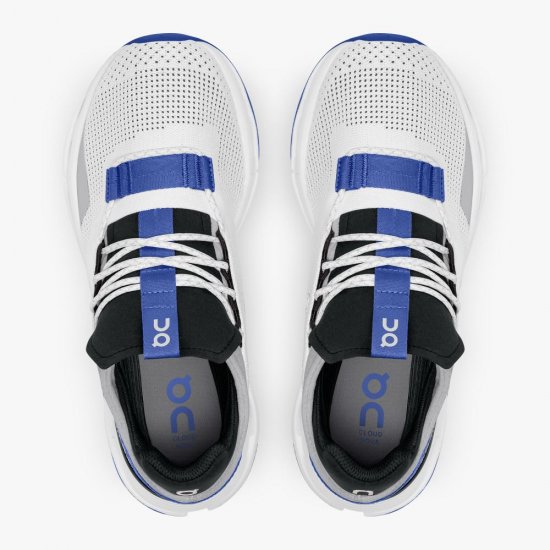 On Cloudnova - The lightweight sneaker for all-day comfort - White | Cobalt - Click Image to Close