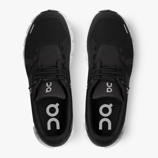 On Cloud 5 - the lightweight shoe for everyday performance - Black | White - Click Image to Close