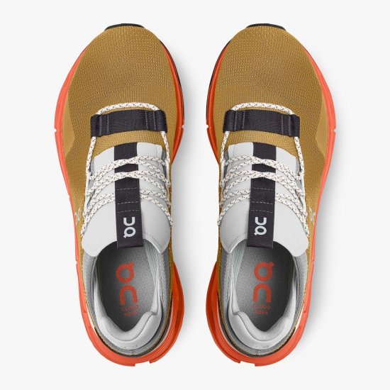 On Cloudnova - The lightweight sneaker for all-day comfort - Cumin | Flame - Click Image to Close