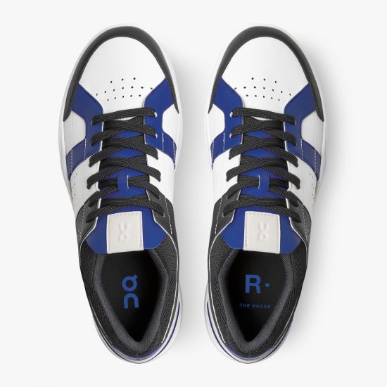 On THE ROGER Clubhouse Limited Edition: everyday sneaker - White | Indigo - Click Image to Close
