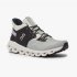 On Cloud Hi Edge - The street-ready sneaker silhouette - Glacier | Black