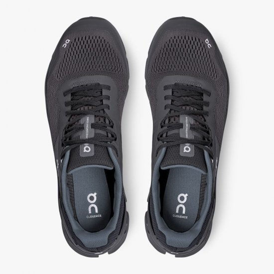 On Cloudace: supportive running shoe - Black | Eclipse - Click Image to Close