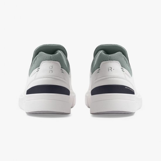 On THE ROGER Advantage: the versatile everyday sneaker - White | Eucalyptus - Click Image to Close