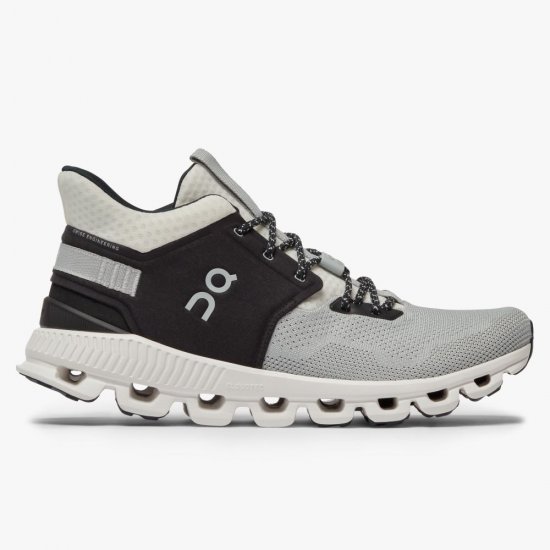 On Cloud Hi Edge - The street-ready sneaker silhouette - Glacier | Black - Click Image to Close