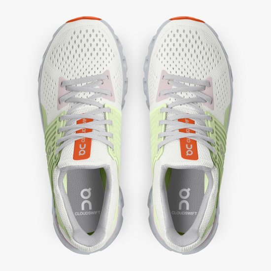 On Cloudswift - Road Shoe For Urban Running - Ice | Oasis - Click Image to Close