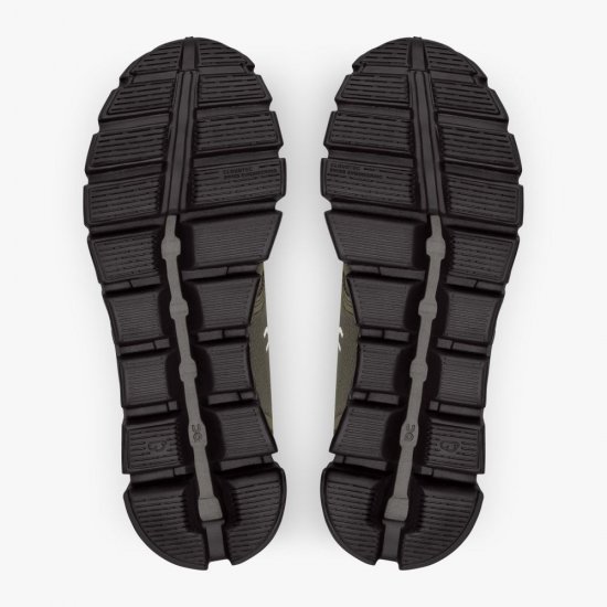 On Cloud 5 Waterproof - Lightweight Waterproof Running Shoe - Olive | Black - Click Image to Close