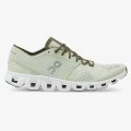 On New Cloud X - Workout and Cross Training Shoe - Aloe | White