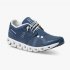 On Cloud 5 - the lightweight shoe for everyday performance - Denim | White